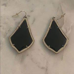 Kendra Scott Earrings - Black/Gold